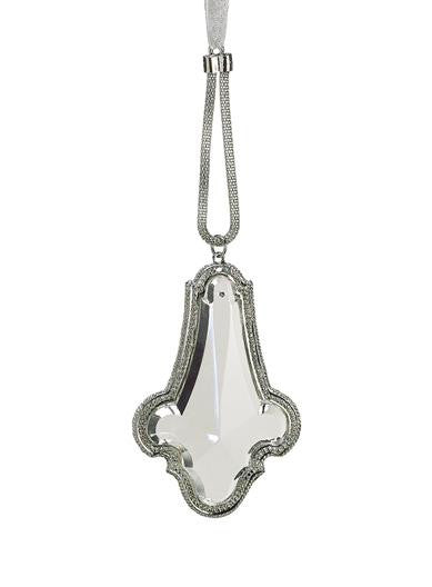 8" Classy and Classic Crystal Pendant Drop Christmas Ornament