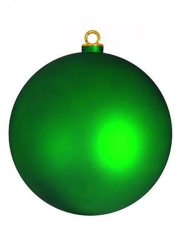 Shatterproof Matte Xmas Green Christmas Ball Ornament 12" (300mm)