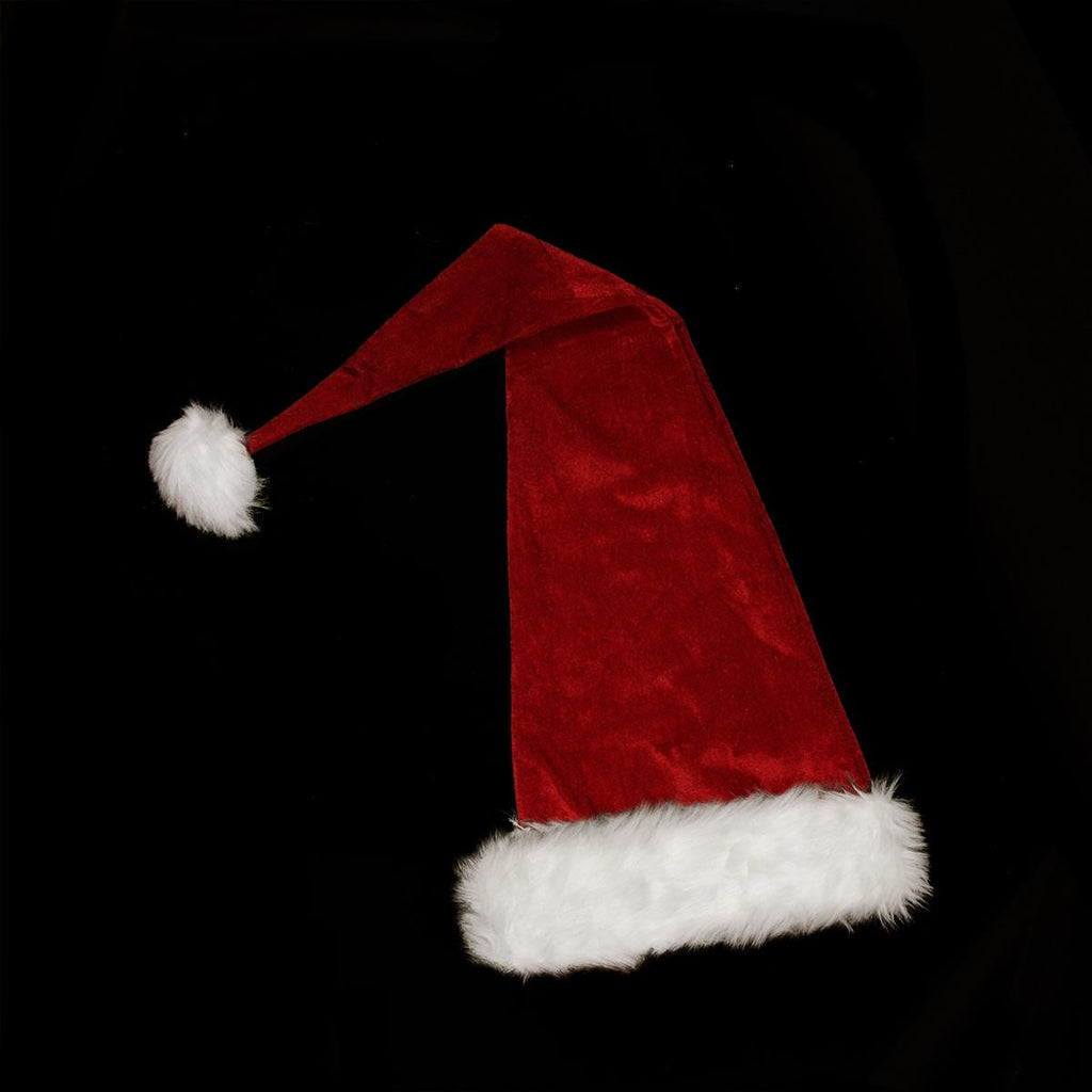 36" Extra Long Santa Claus Christmas Hat - Adult Size