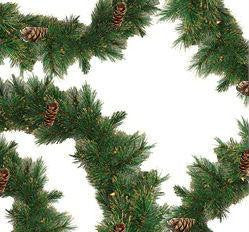 9' x 10" Yorkville Pine Artificial Christmas Garland -  Unlit