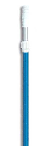 Blue Adjustable Swimming Pool Telescopic Pole for Vacuums & Skimmers 8-15'