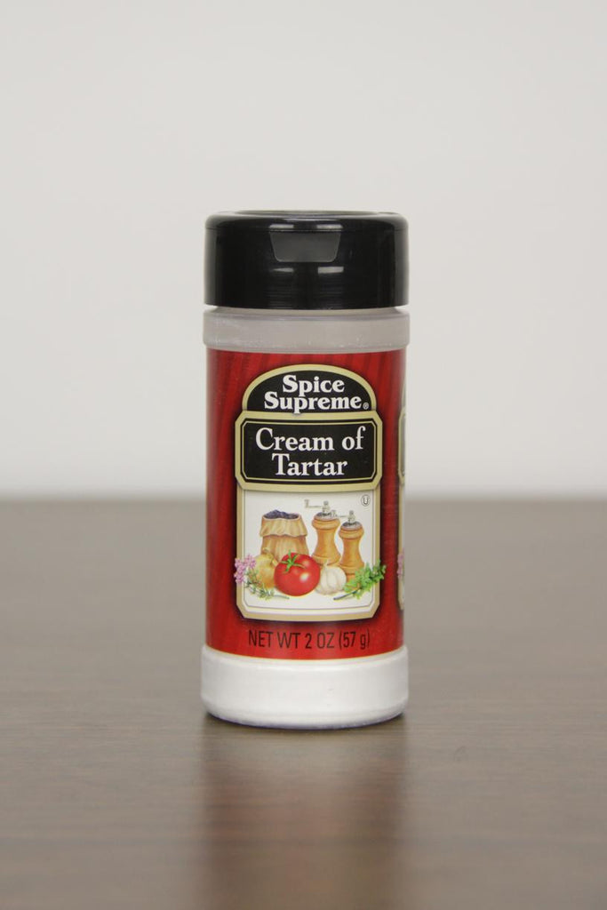 Pack of 12 Spice Supreme Cream of Tartar 2 oz. #38047