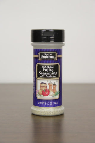 Club Pack of 12 Spice Supreme Fajita Seasonings 6.5 oz. #30905