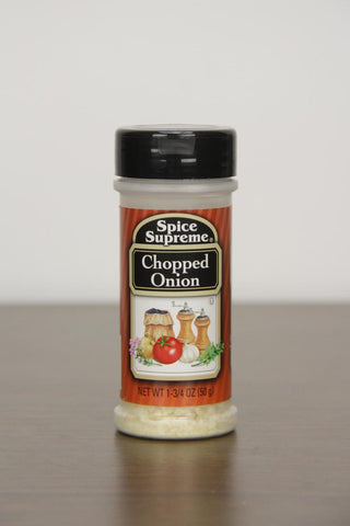 Club Pack of 12 Spice Supreme Chopped Onion Seasoning 1.75 oz. #38011