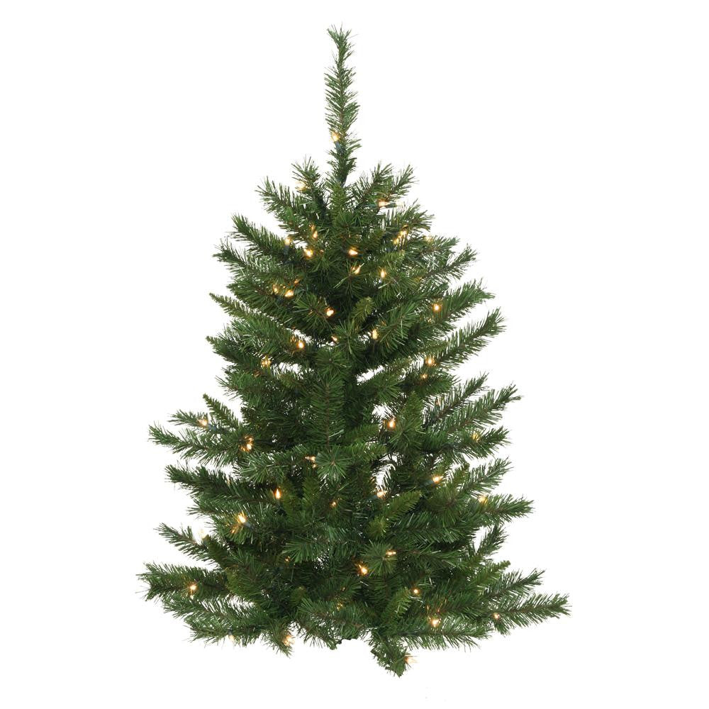 3' Pre-Lit Imperial Artificial Christmas Wall Tree- Warm White LED Lights