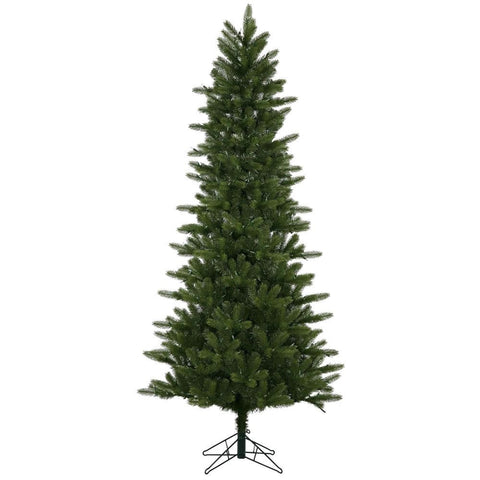 6.5' Pre-Lit Kennedy Fir Slim Artificial Christmas Tree - Warm White LED Lights