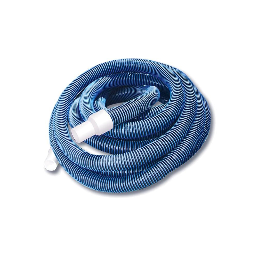 Blue Extruded EVA In-Ground Swimming Pool Vacuum Hose - 50' x 1.25"