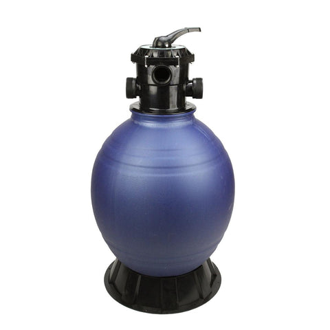 26" High Performance Top-Mount Pool and Spa Sand Filter with 6-Way Valve - 360 lbs. Sand Required