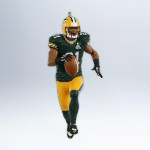 5.25" Hallmark Keepsake Green Bay Packers Charles Woodson Christmas Ornament