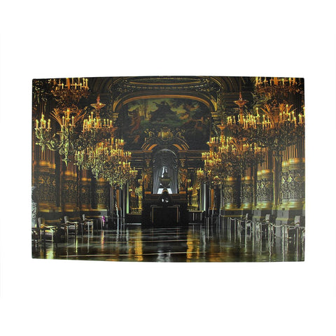 LED Lighted Famous Paris Opera House France Grand Foyer Canvas Wall Art 15.75" x 23.5"