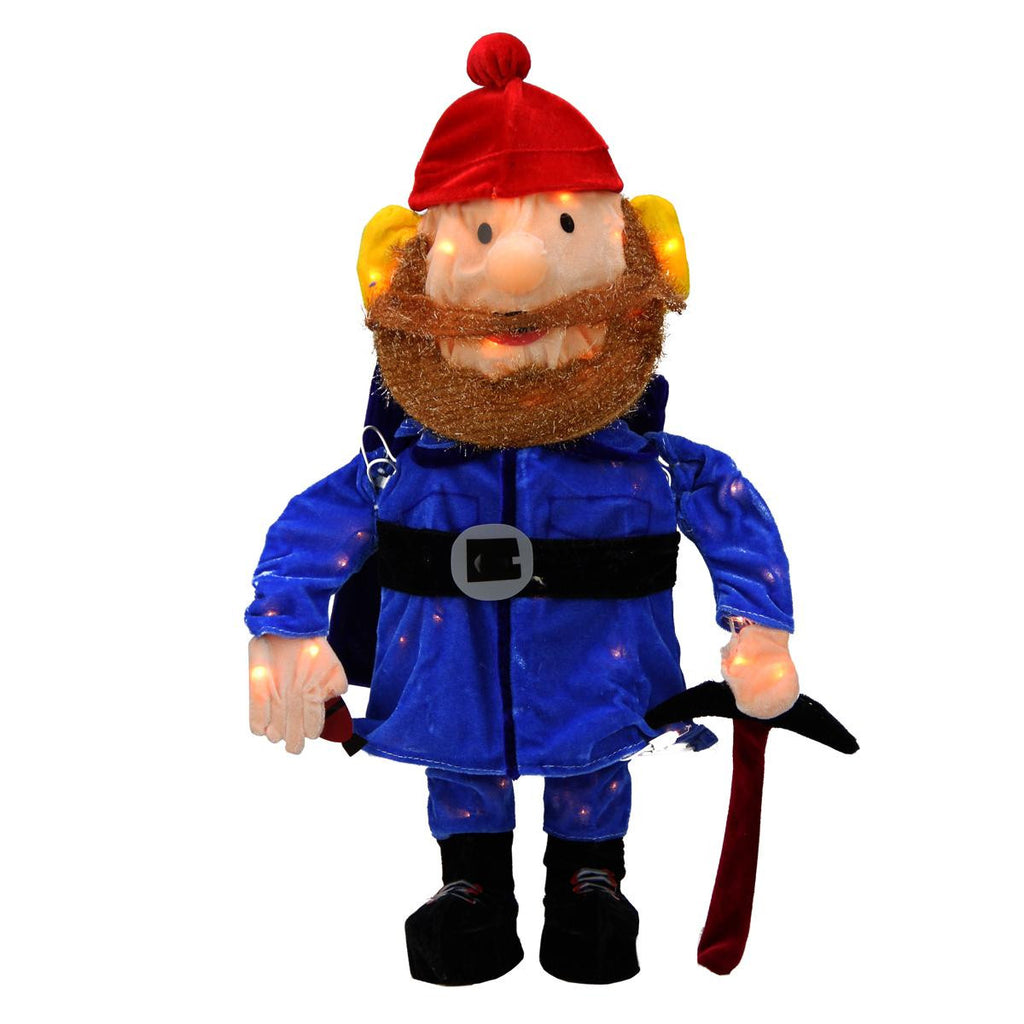 24" Pre-Lit Rudolph Red-Nosed Reindeer Yukon Cornelius Christmas Yard Art Decoration - Clear Lights