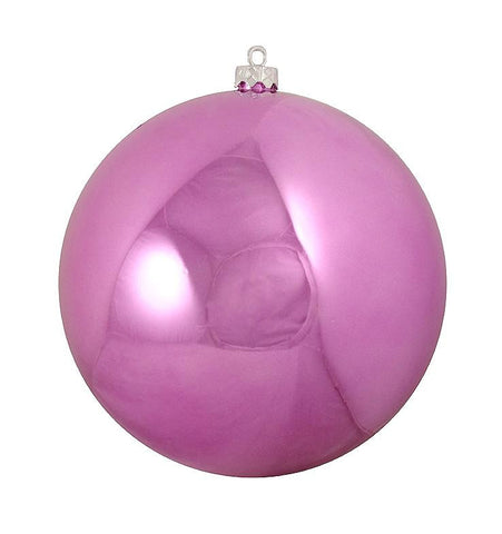 Shatterproof Shiny Orchid Pink UV Resistant Commercial Christmas Ball Ornament 8" (200mm)