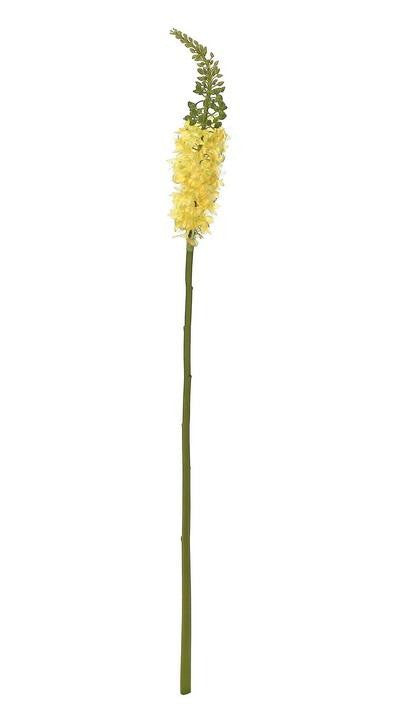 37" Yellow Artificial Foxtail Decorative Floral Crafting Stem