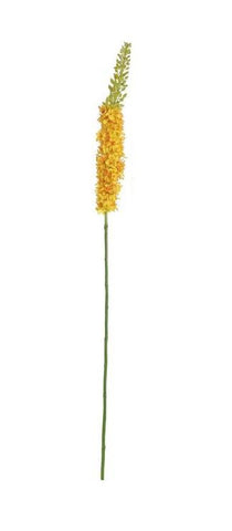 44" Yellow and Green Artificial Foxtail Decorative Floral Crafting Stem