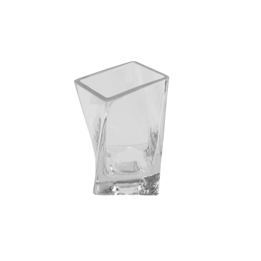 5.75" Dual Purpose Transparent Glass Tea Light Candle Holder