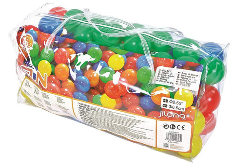 Club Pack of 100 Multi Colored Play Balls 2.5"