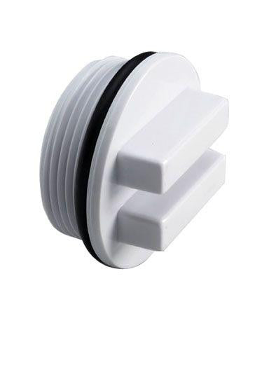 1.5" Threaded Swimming Pool Return Line Winterizing Plug Cap