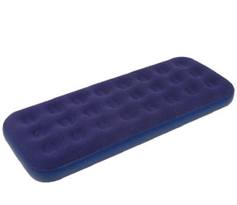 75" Navy Blue Single Sized Indoor-Outdoor Inflatable Air Mattress