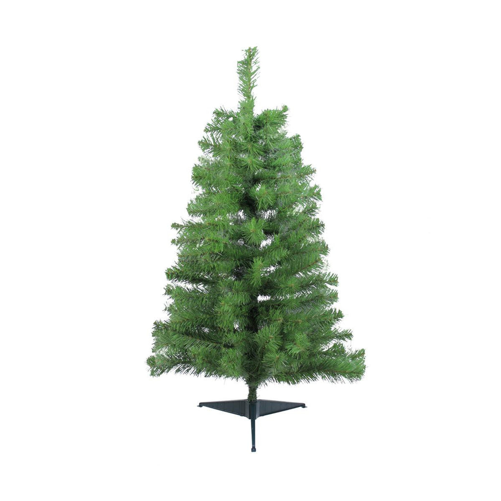 3' x 22" Traditional Noble Fir Medium Artificial Christmas Tree - Unlit