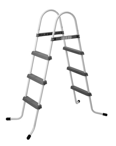 56.3" Three Step Above Ground Swimming Pool Deck Ladder