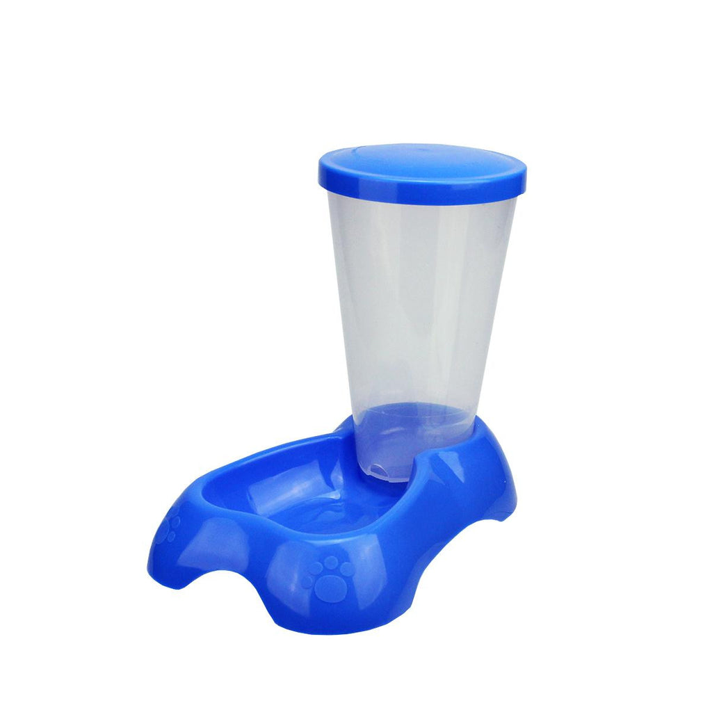 Blue Seat Style Pet Drinking or Feeding Trough - 400ml Volume