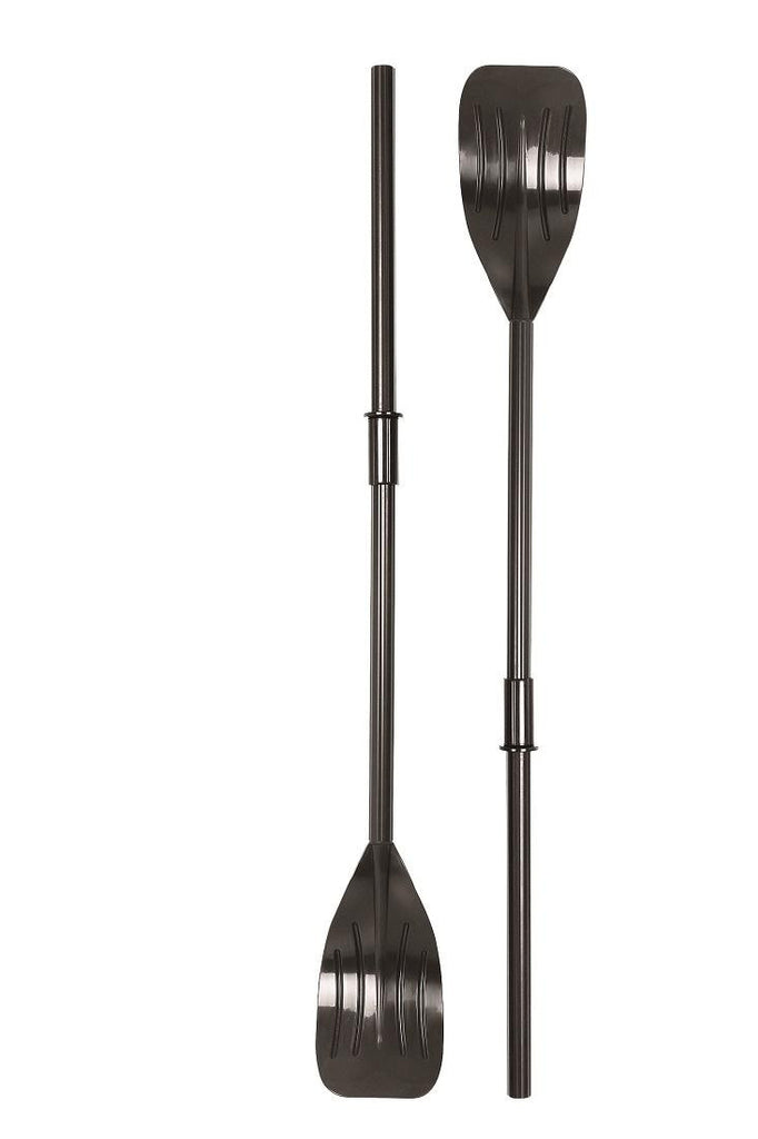 Set of 2 Jet Black Inflatable Boat Rowing Oars 49"