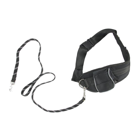 Hands-Free Durable Dog Leash with Adjustable Nylon Belt for Joggers