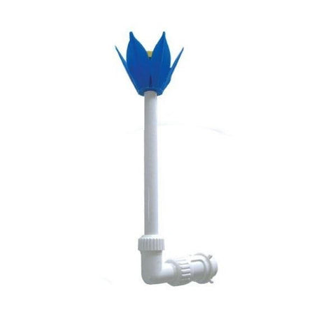 Adjustable Blue, White and Yellow Flower Fountain for Swimming Pool and Spa