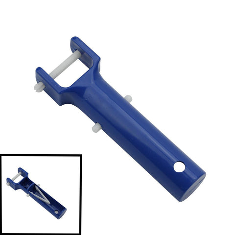 5.75" Standard Blue Vacuum Head Handle for Swimming Pools and Spas