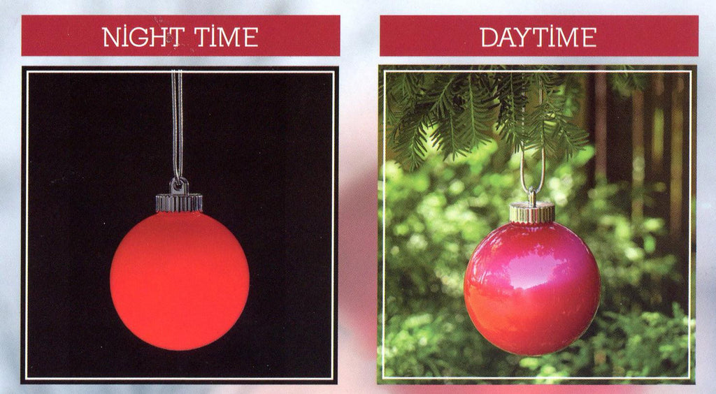 Set of 3 LED Lighted Red Battery Operated Shatterproof Christmas Ball Ornament Lights