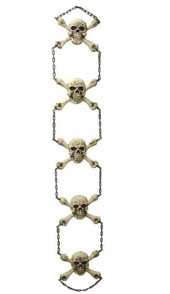 56" Gruesome Skeleton Chain Hanging Halloween Decoration #65858