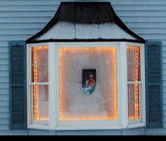 The Window Wonder Frame Kit for Mini Christmas Lights - 4 Rod Pack