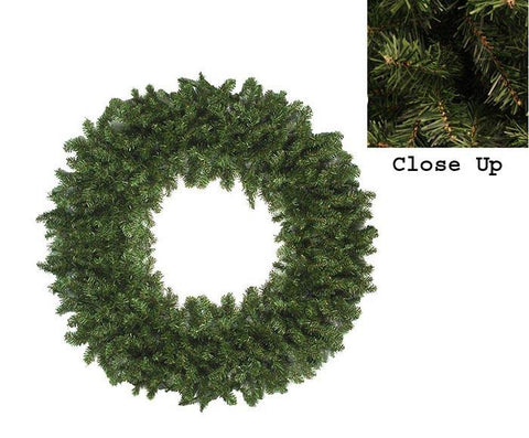 5' Commercial Size Canadian Pine Artificial Christmas Wreath - Unlit