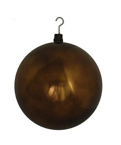 Huge Commercial Shiny Chocolate Shatterproof Christmas Ball Ornament 16" (400mm)