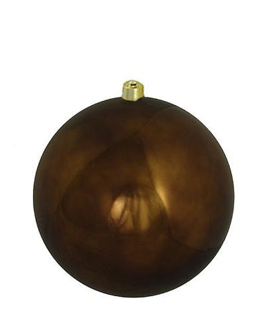 Huge Commercial Shiny Chocolate Shatterproof Christmas Ball Ornament 12" (300mm)