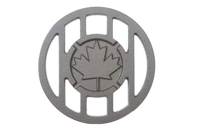 Canada Inspired Maple Leaf Branding Iron Grill Accessory